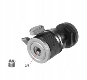 Głowica Kulowa Do Aparatu Kamery 3d Gwint 1/4"" 2x Stopka Iso Do 3kg Puluz / Pu3075b 7