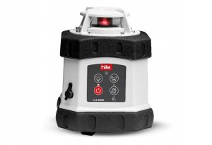 PRO NIWELATOR LASEROWY ROTACYJNY HILE D400 + STATYW + ŁATA 3