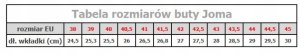 Joma Maxima 2511 IN MAXW2511IN Żółte 44 6