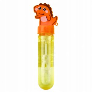 LeanToys Bańki Mydlane Dinozaur 3 Otwory Do Baniek Mix Kolorów 30ml 2
