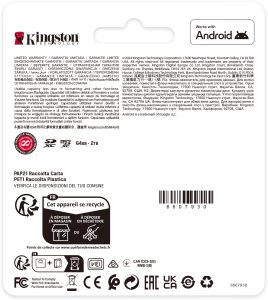 Karta Kingston Canvas Select Plus MicroSDXC 512 GB Class 10 UHS-I/U3 A1 V30 (SDCS3/512GB) 6