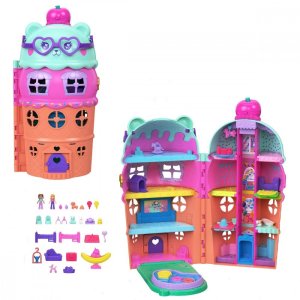 Mattel Polly Pocket Lodowy domek z basenem (JFT91) 2