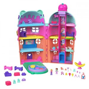 Mattel Polly Pocket Lodowy domek z basenem (JFT91) 3