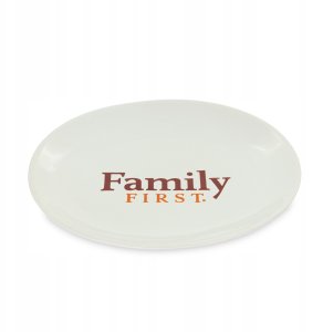 Hobby Talerzyk, dla kota, bia�y, nadruk Family First, ceramiczny 18x15cm 2