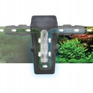 Sterylizator UVC In-Line Clarifier, 16x14x6,5cm, 3W, max. 400L 4