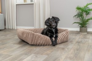 Lonni, legowisko, dla psa/kota, plusz, jasnobr�zowe, 80 � 60 cm 5