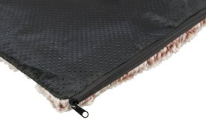 Edco Calida, mata z wk��dk� odbijaj�c� ciep�o, dla psa/kota, bia�o/br�zowa, 140 x 85 cm 2