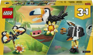 LEGO Creator Dzikie zwierzęta: Tropikalny tukan (31173) 10