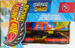 Mattel Hot Wheels Monster Trucks RC Tiger Shark Wspinacz 1:15 Pojazd zdalnie sterowany JFR39 5