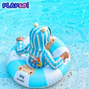 PlaySo Koło dmuchane do pływania dla dzieci PlaySo YQ-TTQ 9