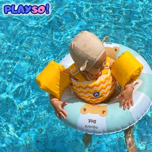 PlaySo Koło dmuchane do pływania dla dzieci PlaySo YQ-TTQ 10