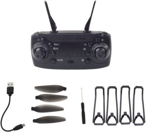 Dron Y329 Kamera HD WIFI Światła LED Aplikacja Czarny Karbonowy 3