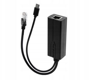 STABILIZATOR NAPIĘCIA 48V/5V POE-802.3AF/AT-USB-C DELTA NETWORK 4