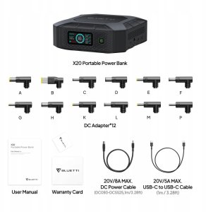 BLUETTI X20 Powerbank for Laptop 21
