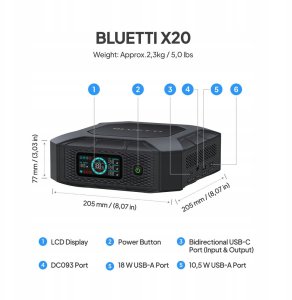 BLUETTI X20 Powerbank for Laptop 9