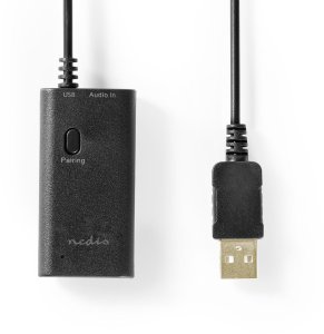 Nedis Nadajnik Bluetooth BTTR050BK AUX/USB SBC Do 1 urządzenia Czarny 3