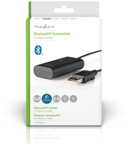 Nedis Nadajnik Bluetooth BTTR050BK AUX/USB SBC Do 1 urządzenia Czarny 4