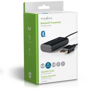 Nedis Nadajnik Bluetooth BTTR050BK AUX/USB SBC Do 1 urządzenia Czarny 6
