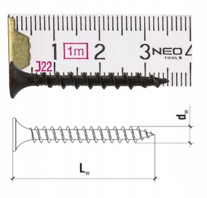 Klimas WKRĘTY DO PŁYT KARTONOWO-GIPSOWYCH BGD-35035*P100 KLIMAS 9