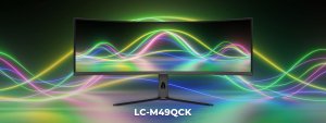 Monitor LC-Power 124,46cm (49") LC-M49QCK Curved VA+DP+2xHDMI 3