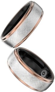 Smart Ring HiFuture Ring2 r. 8 Srebrno-złoty 2