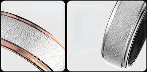 Smart Ring HiFuture Ring2 r. 7 Srebrno-złoty 4