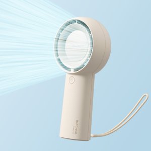 Jisulife Mini dmuchawa Handheld Fan Life5 Plus 4000 mAh przenośny wiatraczek wentylator USB - beżowy 2