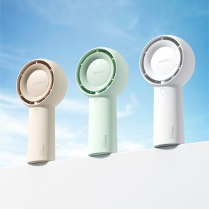 Jisulife Mini dmuchawa Handheld Fan Life5 Plus 4000 mAh przenośny wiatraczek wentylator USB - beżowy 3