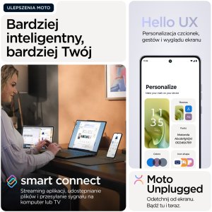 Smartfon Motorola Moto G86 5G 8/256GB Fioletowy  (PB7L0087SE) 7