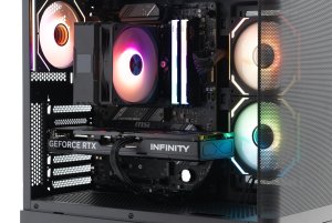 Komputer Obsidian PRIME, Ryzen 5 7600, 32 GB, RTX 5060 Ti 8GB, 512 GB M.2 PCIe 5