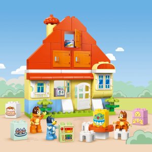 LEGO Duplo Dom rodzinny Blue z grą pamięciową (10459) 13