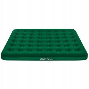 NC2803 MATERAC TURYSTYCZNY DMUCHANY 203X152X22 CM ZIELONY NILS CAMP 7