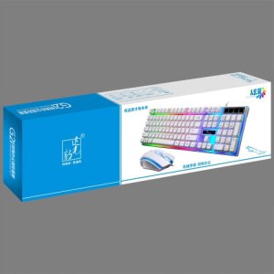 CMStorm Klawiatura i mysz LED Biała Podświetlana Gamingowa 3