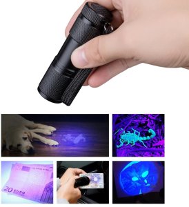 Latarka UV 4
