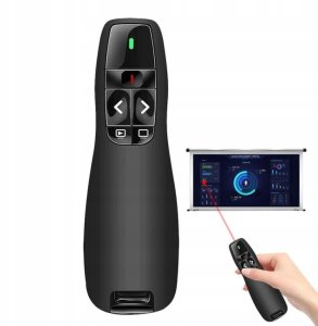 WSKAŹNIK LASEROWY URZĄDZENIE WSKAZUJĄCE PREZENTER PILOT USB 12