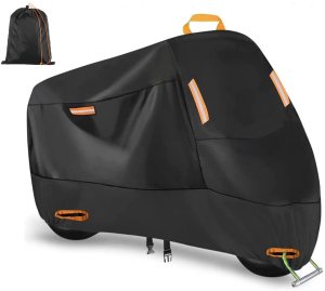 POKROWIEC NA MOTOCYKL rozmiar L 295x140x110 wodoodporny 10