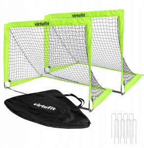 XQ Max VIRTUFIT ZESTAW SKŁADANYCH BRAMEK DO PIŁKI NOŻNEJ 120 X 90 CM 2