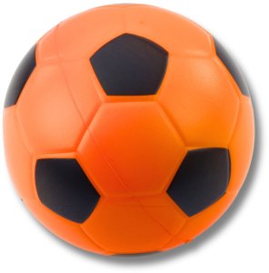 LeanToys Piłka Do Footballu Piankowa Do Odbijania Kopania Zabawy 15cm 3