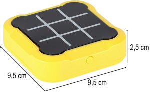 Melissa & Doug Kółko krzyżyk gra elektroniczna logiczna tic tac toe konsola przenośna żółta Kik Sp. z o. o. Sp. k. 9