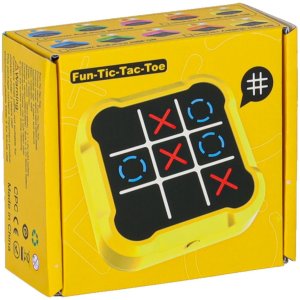 Melissa & Doug Kółko krzyżyk gra elektroniczna logiczna tic tac toe konsola przenośna żółta Kik Sp. z o. o. Sp. k. 10