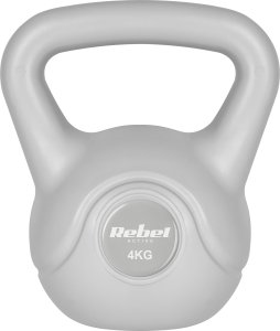 Kettlebell Rebel Active RBA-2322 gumowany 4 kg 3