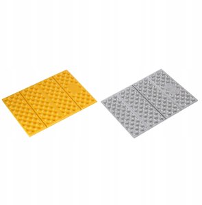 Nils Extreme NC17105 MATA KEMPINGOWA DO SIEDZENIA Z PODBICIEM ALUMINIOWYM +IXPE 40 CM ŻÓŁTA NILS CAMP 6