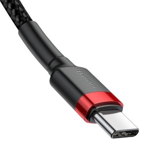 Kabel USB Baseus USB-C - USB-C 1 m Czarny (6953156285217) 4