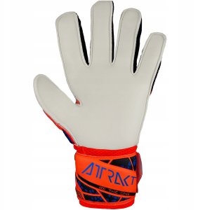 Reusch Attrakt Solid Junior 7,5 pomarańczowe 4