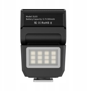 Lampa błyskowa Ulanzi Lampa Błyskowa + Panel Led Sl03 Gn8 Stopka Iso Aparat Kamera Telefon / Sl03 Spark Lite / L200 2