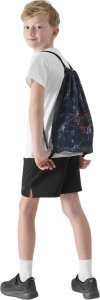 Komplet dla chłopca 4F koszulka, spodenki, worek M085 głęboka czerń 4FJWAW25TAPSM085 20S 158-164cm 5