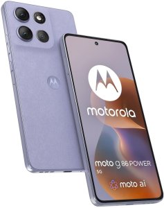 Smartfon Motorola  Moto G86 Power 5G 12/256GB Fioletowy  (PB8X0033PL) 5