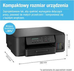 Urządzenie wielofunkcyjne Brother DCP-T530DW InkBenefit (DCPT530DWYJ1) 2