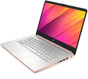 Laptop edukacyjny HP 14-dq0762dx / 9R8G4UA / Intel N4120 / 16GB / 128GB eMMC / HD / Win 11 / Różowy 4
