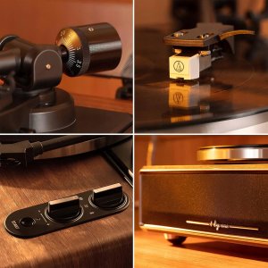 Gramofon 1 BY ONE 1 by ONE Gramofon z wbudowanym głośnikiem Bluetooth 33/45 obr/min 5